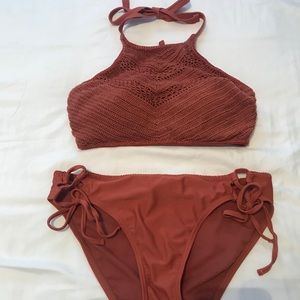 Crochet swim suit set